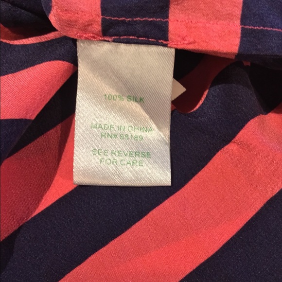 Lilly Pultizer Silk Elsa Top - Picture 4 of 4